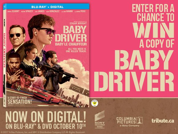 Baby Driver Blu-ray contest Baby Driver Blu-ray contest