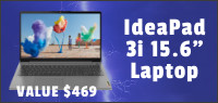 Back To School Win a Lenovo IdeaPad 3i 15.6" Laptop Contest