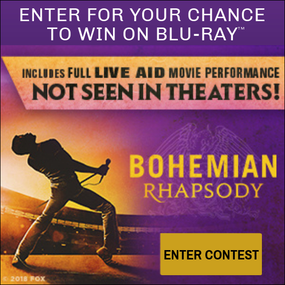 BOHEMIAN RHAPSODY Blu-ray contest BOHEMIAN RHAPSODY Blu-ray contest