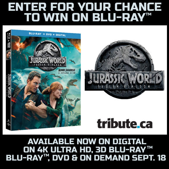 JURASSIC WORLD FALLEN KINGDOM Blu-ray contest JURASSIC WORLD FALLEN KINGDOM Blu-ray contest