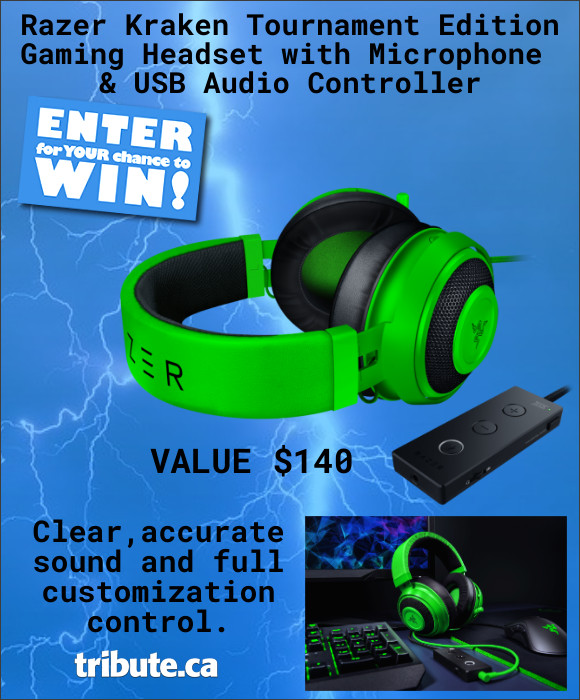 RAZER KRAKEN TOURNAMENT EDITION GAMING HEADSET Contest RAZER KRAKEN TOURNAMENT EDITION GAMING HEADSET Contest