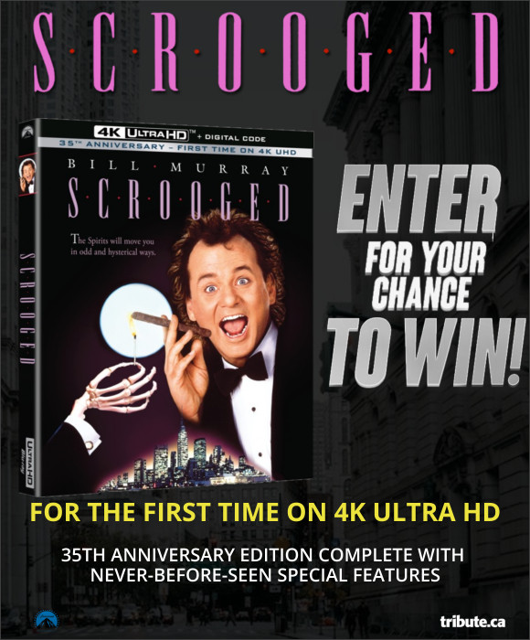 SCROOGED 4K ULTRA HD Contest SCROOGED 4K ULTRA HD Contest