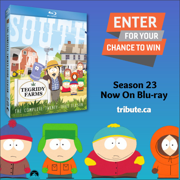 SOUTH PARK: THE COMPLETE TWENTY-THIRD SEASON Blu-ray Contest SOUTH PARK: THE COMPLETE TWENTY-THIRD SEASON Blu-ray Contest