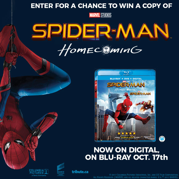 Spider-man Homecoming Blu-ray contest Spider-man Homecoming Blu-ray contest