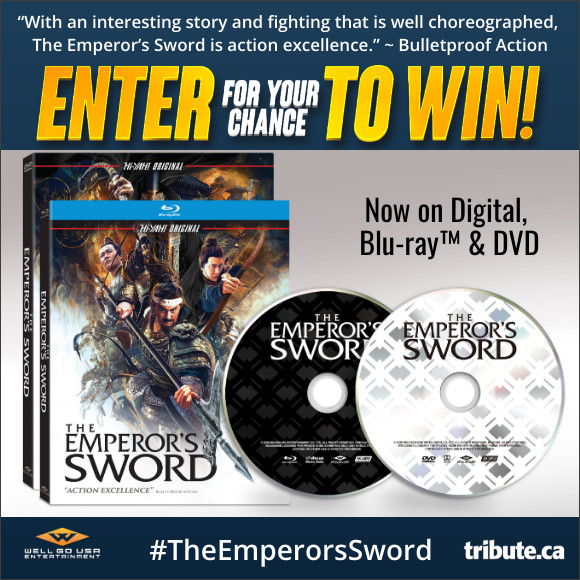 THE EMPEROR'S SWORD Blu-ray Contest THE EMPEROR'S SWORD Blu-ray Contest