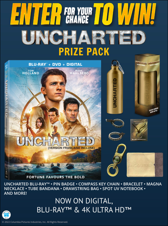UNCHARTED PRIZE PACK Contest UNCHARTED PRIZE PACK Contest