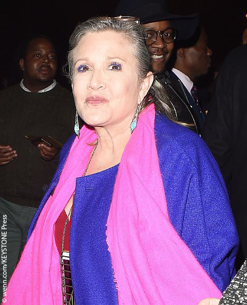 Carrie Fisher in December 2015