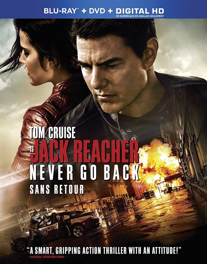 Jack Reacher: Never Go Back new on DVD 