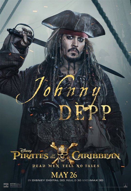 Johnny Depp as Captain Jack Sparrow