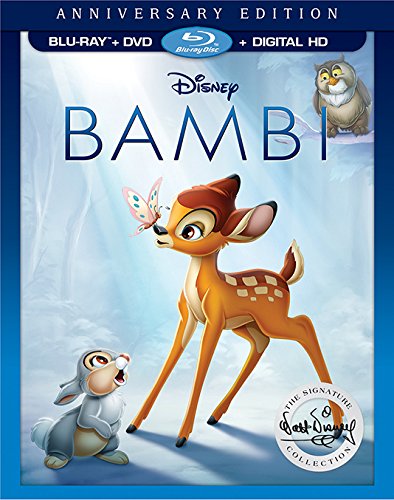 Bambi Anniversary Edition Blu-ray and DVD