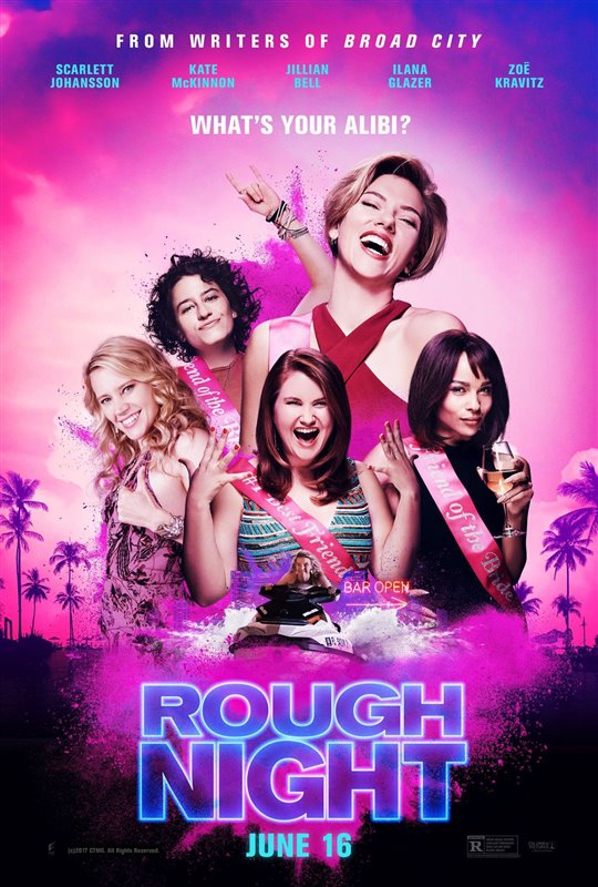 Rough Night poster Rough Night poster