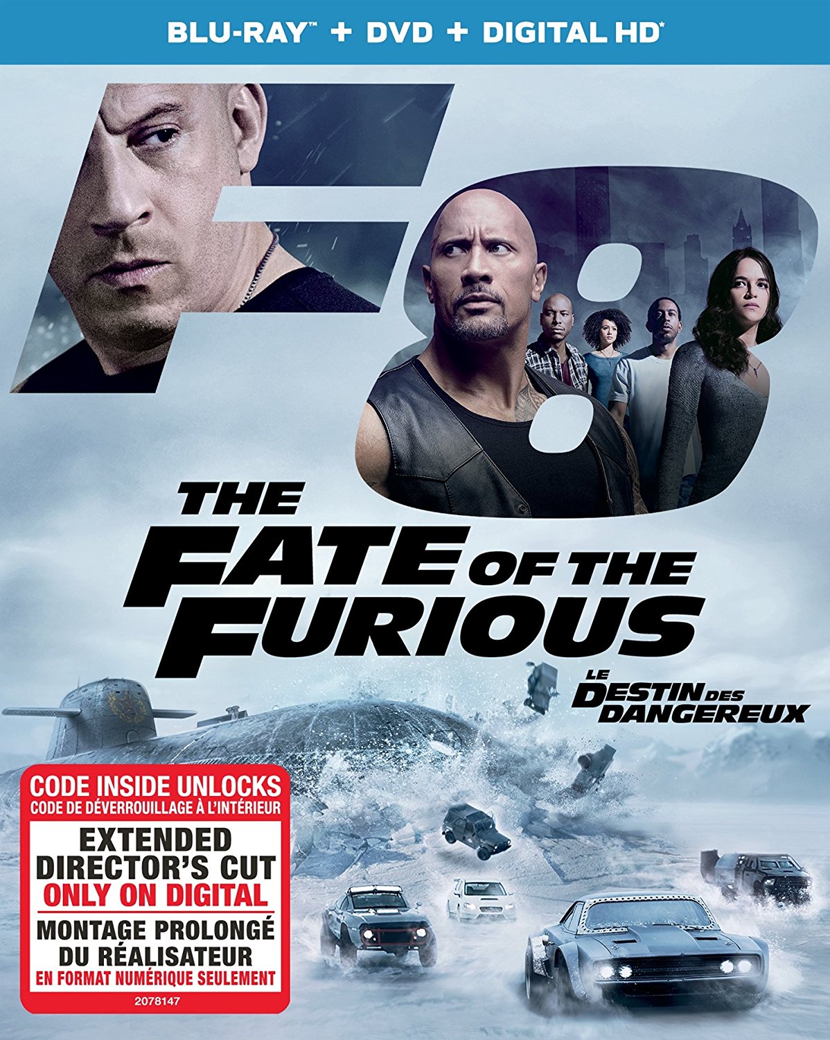 The Fate of the Furious is now available on DVD