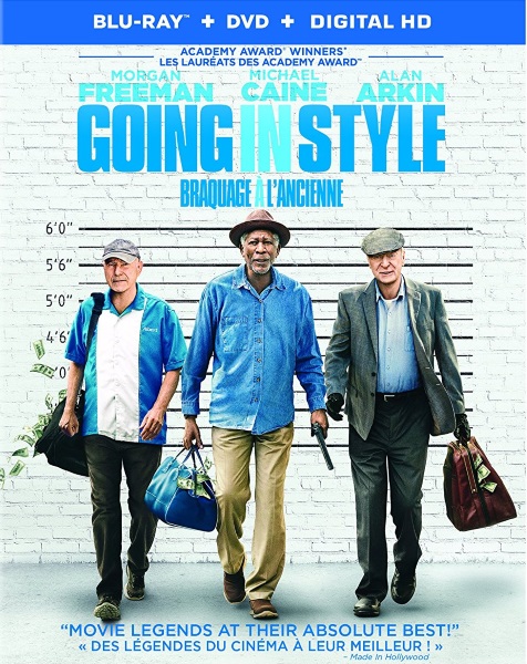Going in Style now available on Blu-ray, DVD and Digital HD. Going in Style now available on Blu-ray, DVD and Digital HD.