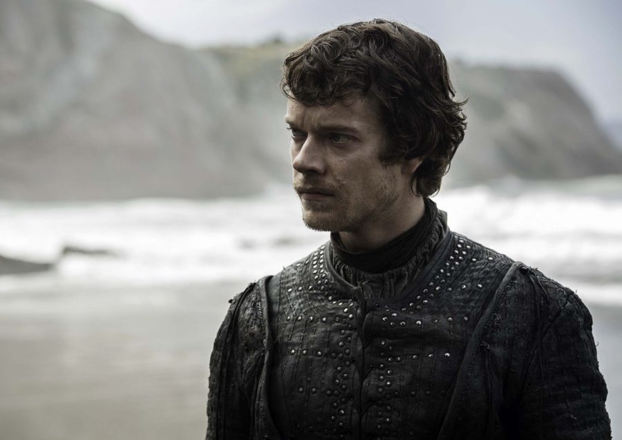 Theon arrives at Dragonstone