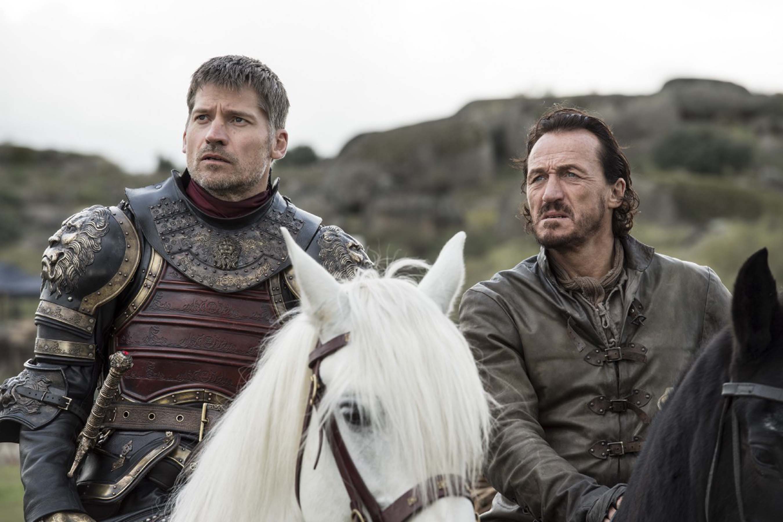 Jamie and Bronn prepare to face the Dothraki