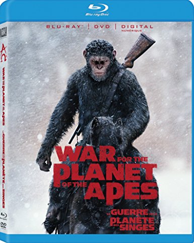 War for the Planet of the Apes on Blu-ray