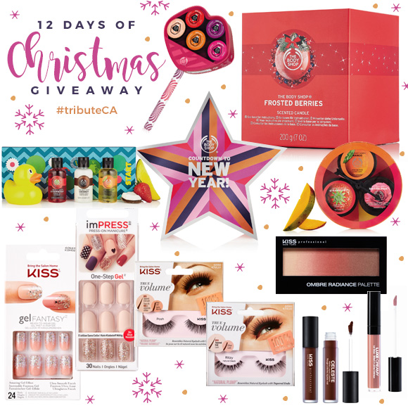 12 Days of Christmas giveaway: Day 9 – The Body Shop and more over