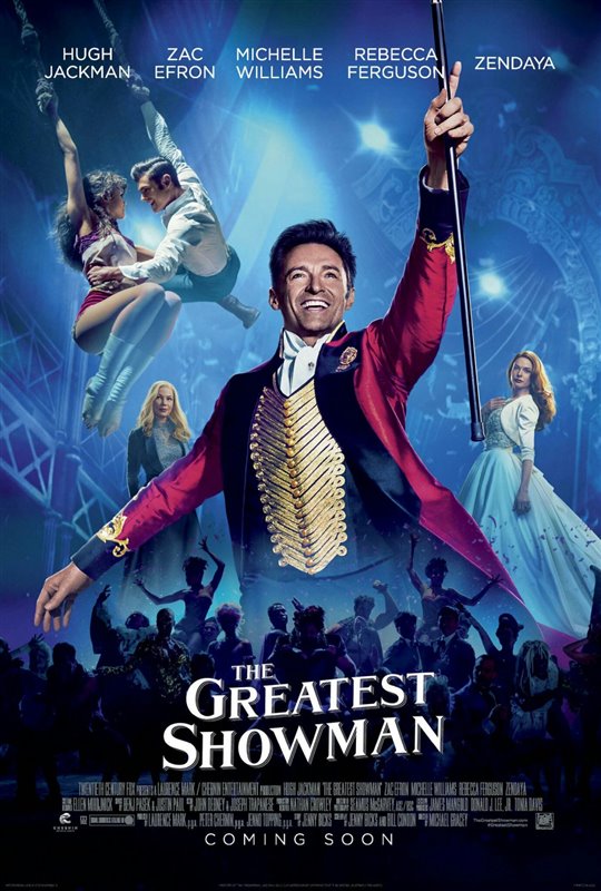 The Greatest Showman starring Hugh Jackman