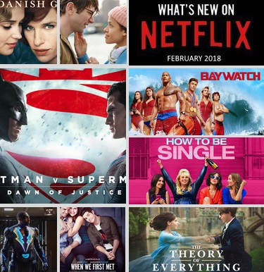 What's New on Netflix - February 2018