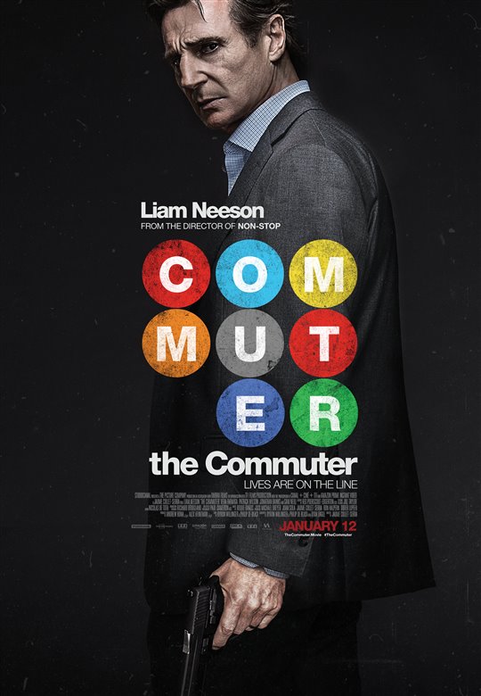 Liam Neeson stars in The Commuter 