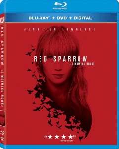 Red Sparrow on Blu-ray and DVD Red Sparrow on Blu-ray and DVD