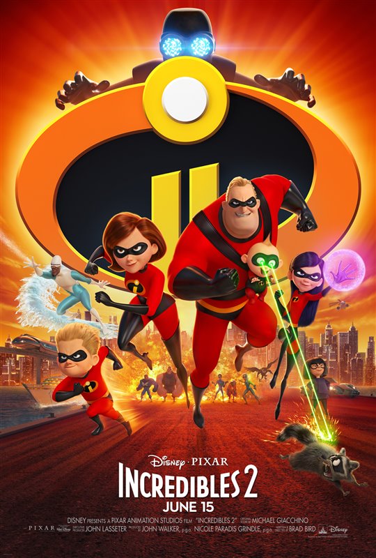 Incredibles 2 movie poster