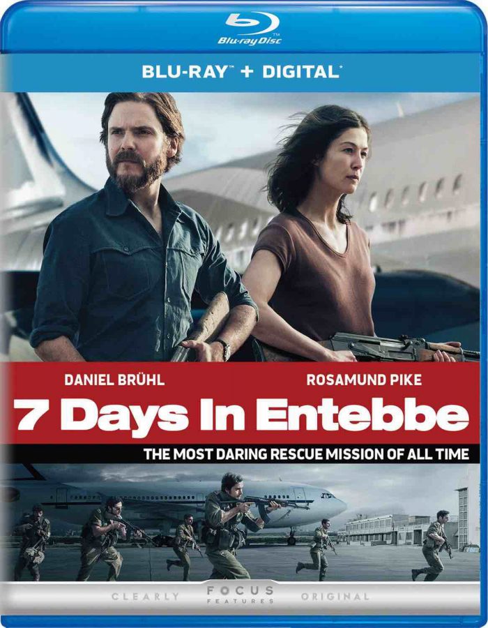 7 Days In Entebbe on Blu-ray and DVD