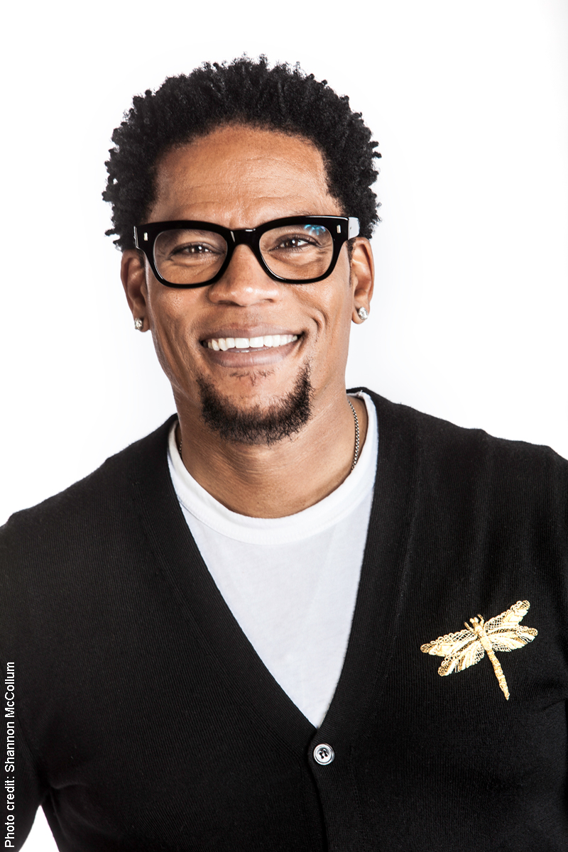 D.L. Hughley portrait by Shannon McCollum