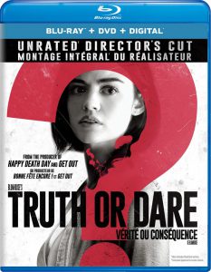 Truth or Dare on DVD/Blu-ray