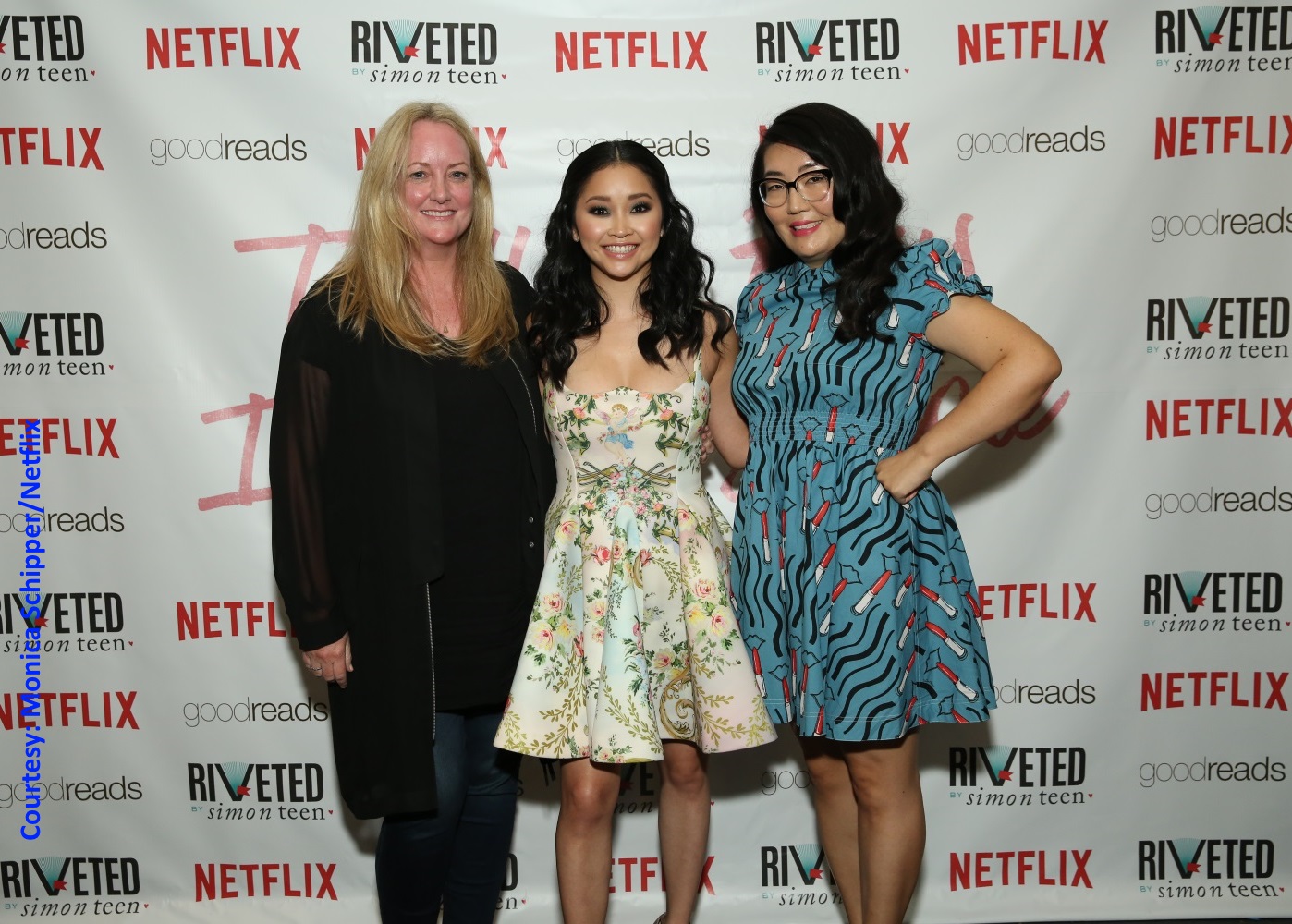  Susan Johnson, Lana Condor and Jenny Han