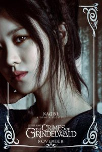 Claudia Kim as Nagini in The Crimes of Grindelwald