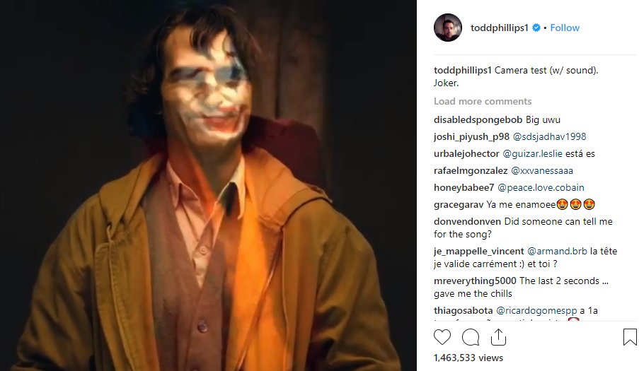 Joaquin Phoenix as The Joker