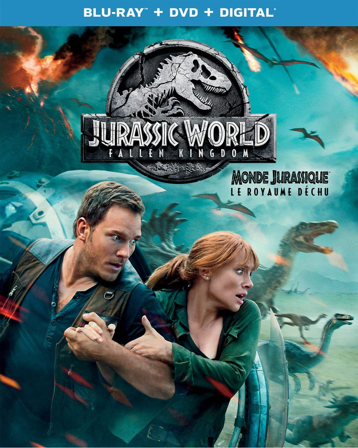 Jurassic World: Fallen Kingdom on Blu-ray