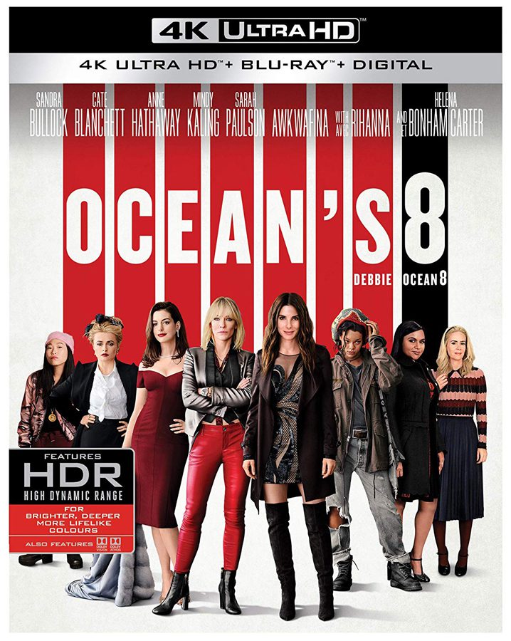 Ocean's 8 4K Ultra HD and Blu-ray Ocean's 8 4K Ultra HD and Blu-ray