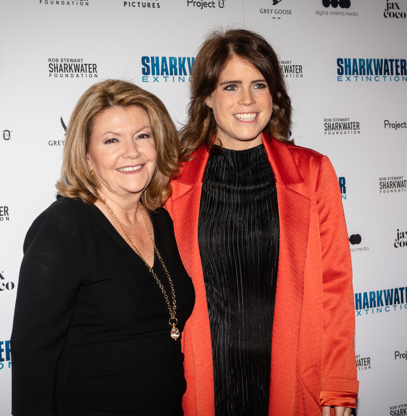 Sandy Stewart and Princess Eugenie of York