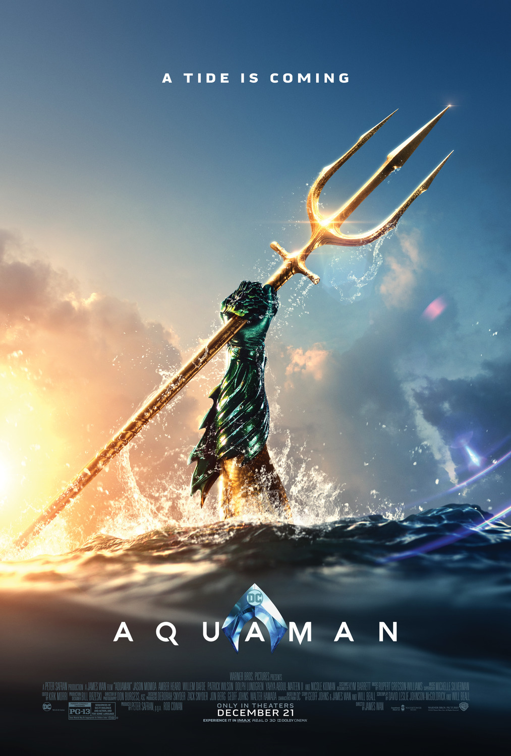 Aquaman tops box office second weekend