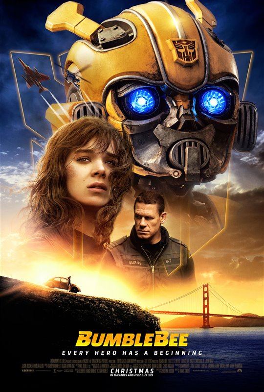 Bumblebee starring Hailee Steinfeld