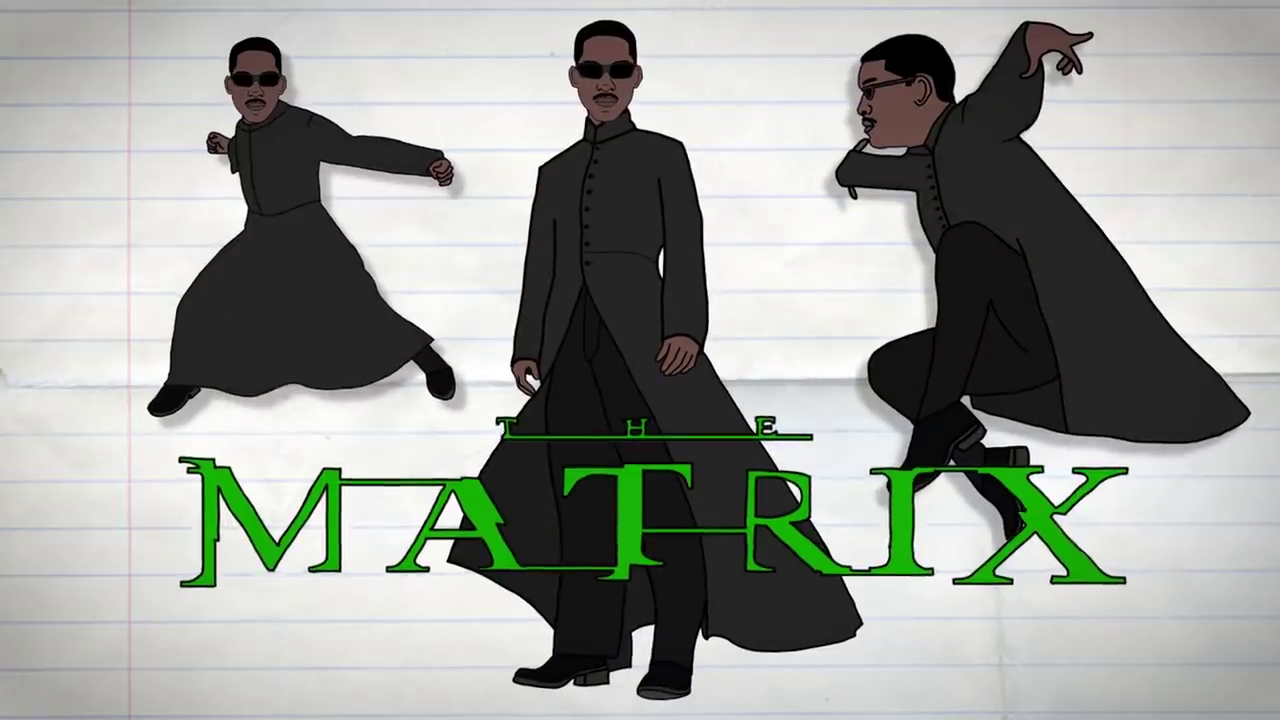 Will Smith as The Matrix 