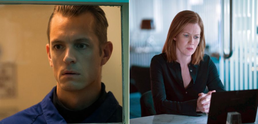 Joel Kinnaman and Mireille Enos