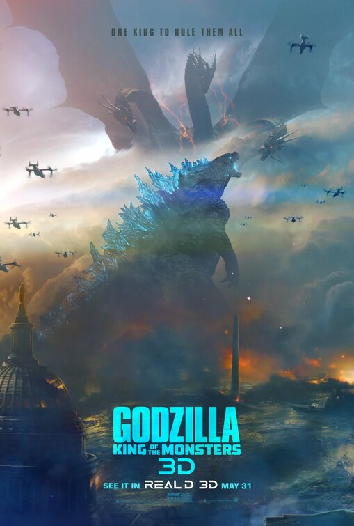 Godzilla: King of the Monsters movie poster