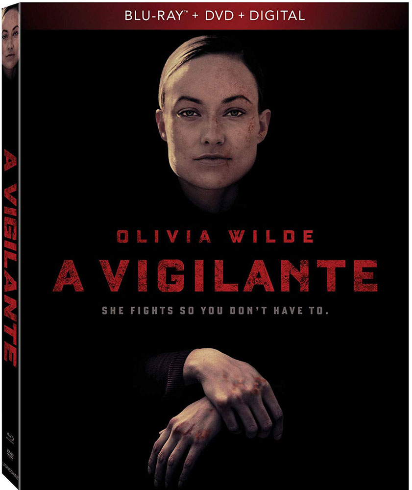 Olivia Wilde stars in A Vigilante now on Blu-ray and DVD