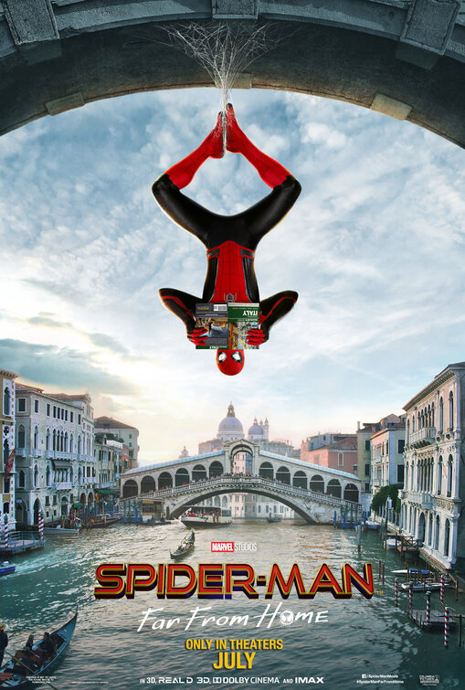 Spider-Man: Far From Home, now playing in theaters