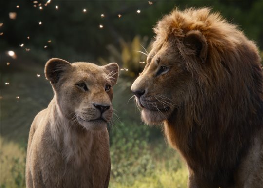 Nala and Simba in Disney's The Lion King