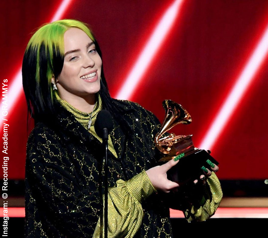 Billie Eilish photo: Recording Academy/Grammys