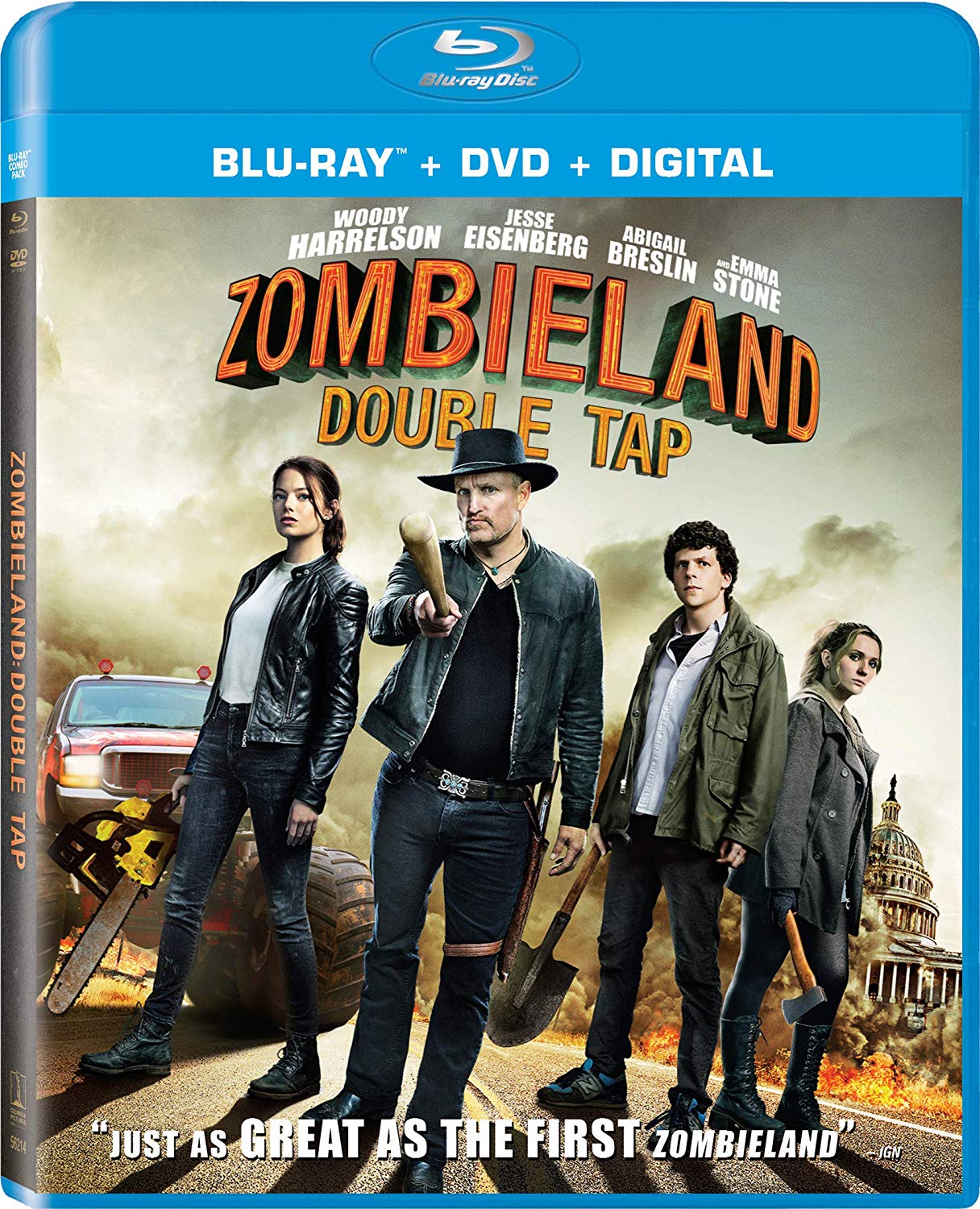 Zombieland: Double Tap Blu-ray