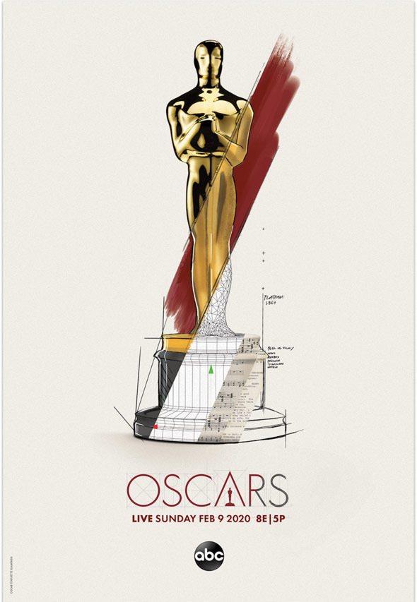 Oscars limited edition poster