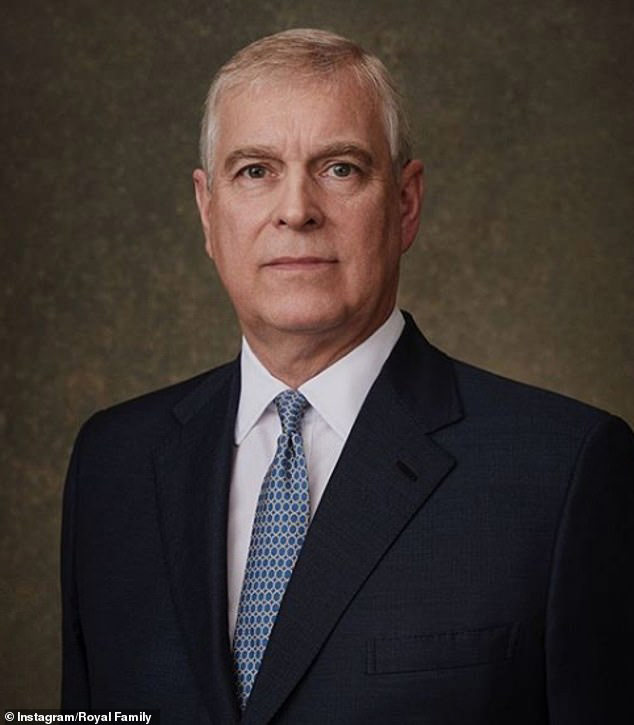 Prince Andrew portrait courtesy The Royal Family