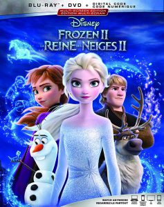 Frozen II on Blu-ray and DVD Frozen II on Blu-ray and DVD