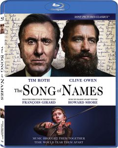 The Song of Names on Blu-ray