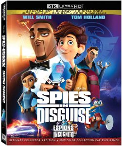 Spies in Disguise Blu-ray cover